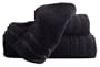 Martex Egyptian Bath Towel 2-Pack with Free Washcloth 2-Pack, Black