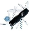 Victorinox Swiss Army Explorer Pocket Knife (Black)