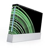 Circulitis Black Design Nintendo Wii Body Protector Skin Decal Sticker