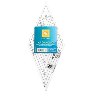 Amazon.com: EZ Quilting 45 degree Diamond Template Tool