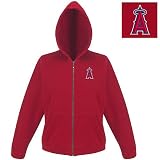 Los Angeles Angels of Anaheim Women's Zip Front Hoody by Antigua