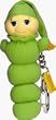 Glo-Worm Keychain By Basic fun