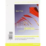elementary statistics using excel books a la carte edition plus new mystatlab with pearson etext access card