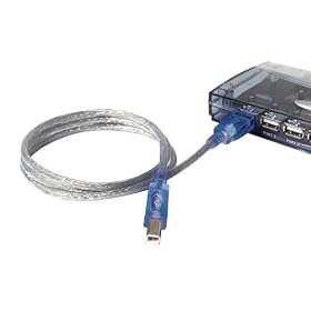 Belkin USB 2.0 Light Cable with Blue LED 1.8m