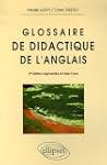 Glossaire de didactique de l'anglais