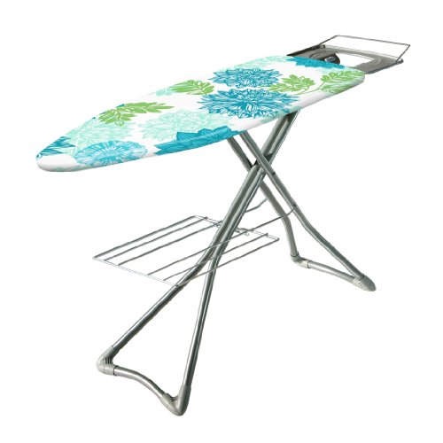 Minky HH40705108V Pro Iron Station Ironing Board with Floral Design