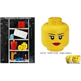 LEGO - TETE A RANGER - Grand modele - FILLE