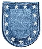 GENUINE MILITARY QUALITY BLACK WOOL BERET W/U.S. ARMY FLASH