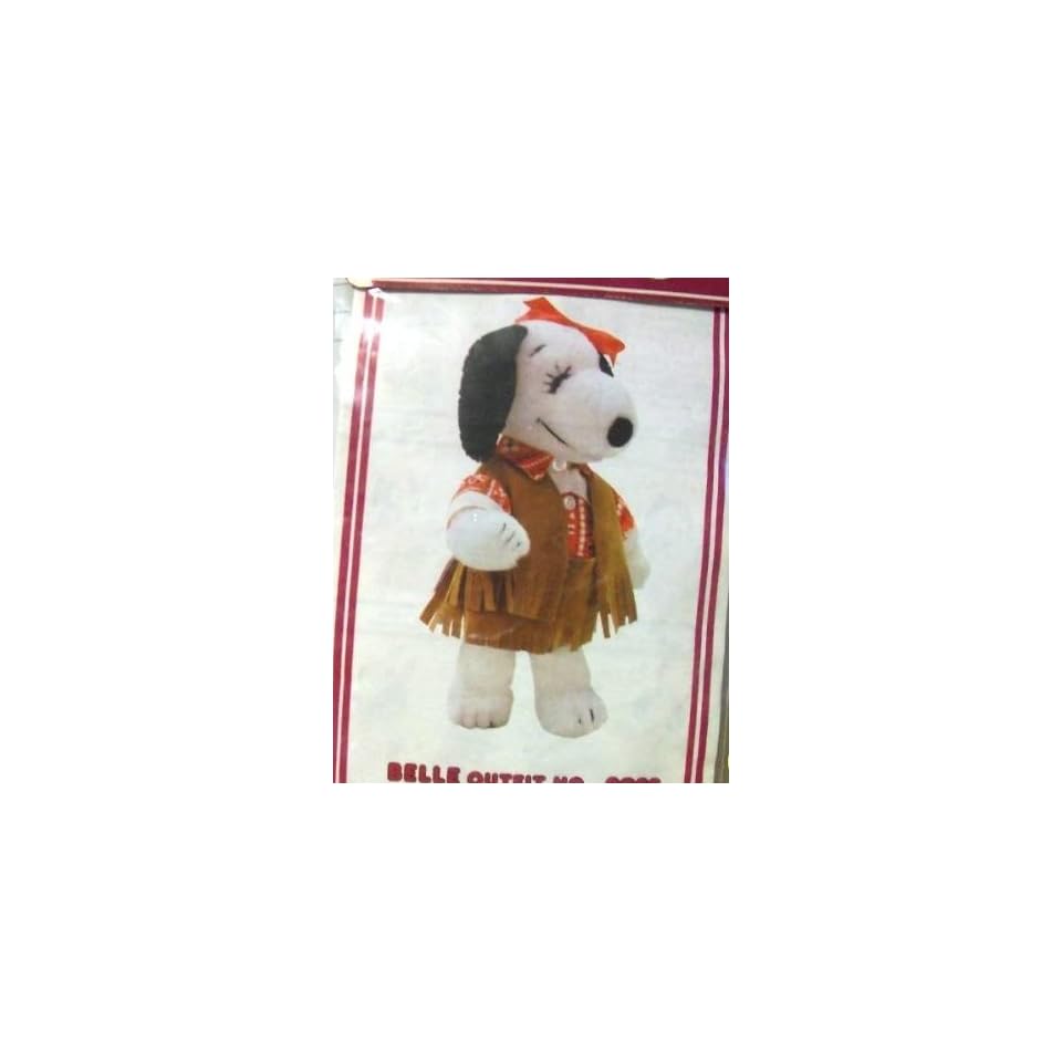 Peanuts Snoopy Sister Outfit For 15 Plush Belle Doll Western