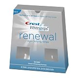 Crest WhiteStrips Renewal Age Defying Strips, Dental Whitening Formula (10 Day Treatment, 40 Strips)