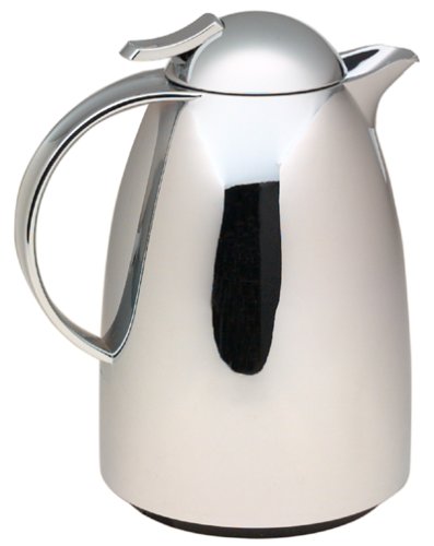Emsa AUBERGE 0669101600 Caraffa termica Quick Tip, 1,0 L, cromo Emsa AUBERGE 0669101600 Caraffa termica Quick Tip, 1,0 L, cromo