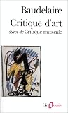 Critique d'art, suivi de "Critique musicale"