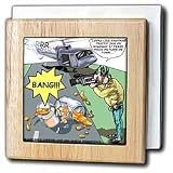 Traffic Jam - 6 Inch Tile Napkin Holder