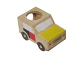 Elmato 10432 Holz-Hamsterauto mit Löcher