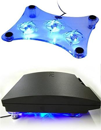 Yaboo Cooling Stand For Xbox 360 With Blue Leds