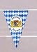 Wimpelkette Bavaria 10m Girlande Oktoberfest mit Wappen