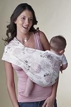 Hotslings Designer Ana Pink Sateen Stretch Baby Pouch Sling Child Carrier, Size 5 (L)
