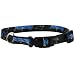 Carolina Panthers Black Adjustable Dog Collar