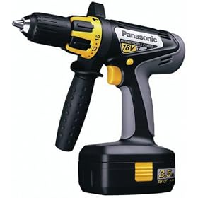 Panasonic EY6950GQKW 18-Volt NiMH 1/2-Inch Cordless Hammer Drill/Driver Kit