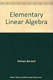 Elementary linear algebra