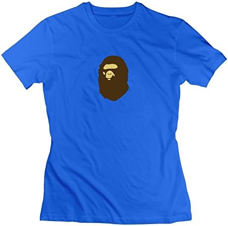 Medium Blue Styling Puzzle Retro Pink Bapes Short Sleeves By Noeltho - Women