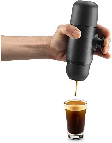 WACACO minipresso CA Outdoor Portable Espresso Coffee Machine Maker Black Color by Wacaco Company