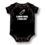 Attitude Rompers "Pass Out" Baby Romper