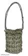 Zipper shoulder bag, 'Golden Treasure'