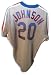 Howard Johnson New York Mets Autographed Grey Throwback Majestic Jersey