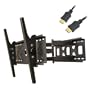 VideoSecu Full Motion Dual Arm Extended 21" LCD LED/PLASMA Wall TV Mount for Sony Bravia KDL-37XBR6, KDL-40XBR2, KDL-40XBR3, KDL-40XBR4, KDL40-XBR5, KDL-40XBR7, KDL-46XBR2, KDL-46XBR3, KDL-46XBR4, Kdl-46xbr5, KDL-46XBR8 1SR