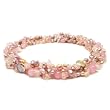HinsonGayle "Sofia" Double Strand Rose Quartz and Pearl Rope Necklace
