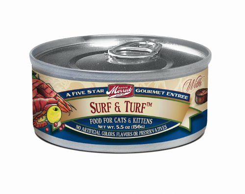 Merrick Surf & Turf Cat Food 5.5 oz (24 Count Case)