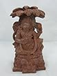 Hanuman Playing Manjira Devotee of Ram Hand Carved Stone Statue 8 Inch