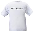 LUXEMBOURG - Country-series - Heather Grey or White T-shirt