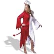 1/2 Devil, 1/2 Angel Plus Adult Costume - Plus - Adult Costumes