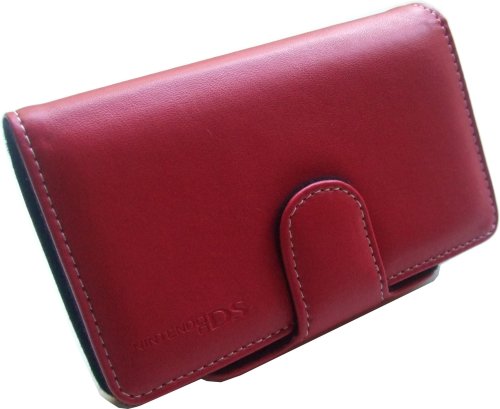 Childrens Toyshop  Video Games : Venom DS Lite Leather Flip & Play Case: Crimson (Nintendo DS)