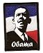 David Cherry Artist Patch - Barack Obama American President Face Logo