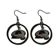 Colorado Avs Avalanche Hoop Logo Earring Set Nhl Charm