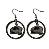 Colorado Avs Avalanche Hoop Logo Earring Set Nhl Charm