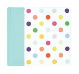 CR Gibson Compact Photo Journal Album, Dots and Stripes,