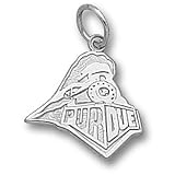 Purdue University Speed Train 1/2 Pendant (Silver)