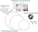 IMAGE OF Octi-Hoops For Free Motion Quilting & Embroidery KIT