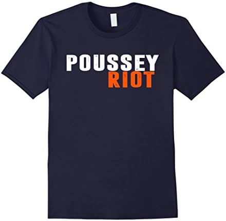 Men's Poussey Riot NYC Pride T-Shirt XL Navy
