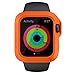 Actionproof Apple Watch Case 42mm – New Perfect Cover Protection for Sports – Made with Premium and Durable Rubber [Laperen – Ideal for Active Sporting – 100% Made in Italy – (Orange)