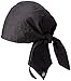 Deluxe Series Head Wraps- Solid Black W12S15F