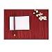 Wine Colored Natural Bamboo Twig Table Placemats, set of 4