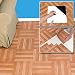 Peel 'N Stick Self Adhesive Wood Floor Tiles