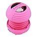 XBOOM Mini Portable Capsule Speaker with Rechargeable Battery and Enhanced Bass+ Resonator - Pink