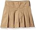 The Children's Place Girls' Big Girls' Basic Uniform Skort, Sesame, 8