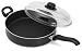Kitchen & Housewares : Ballarini Trend Black Family Cooker with Glass Lid